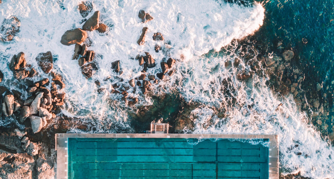 Bronte Beach Pool NSW Rose & Jones