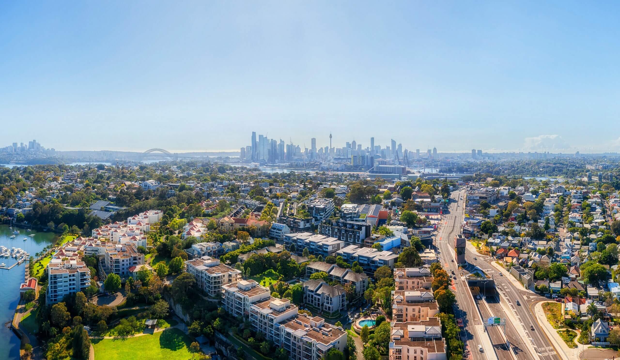 Aerial View Of Sydney