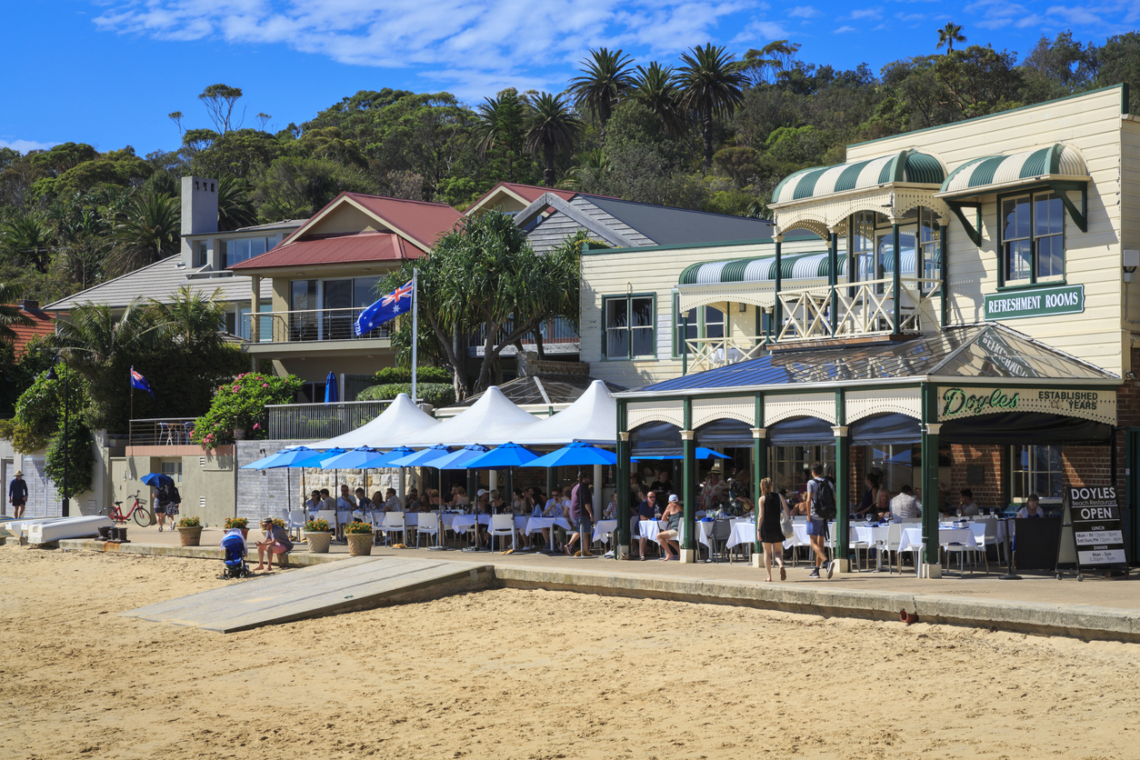 Doyles Restaurant on the beach at Watsons Bay in Sydney, Australia